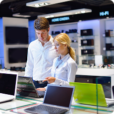 Retailer using KreditBook